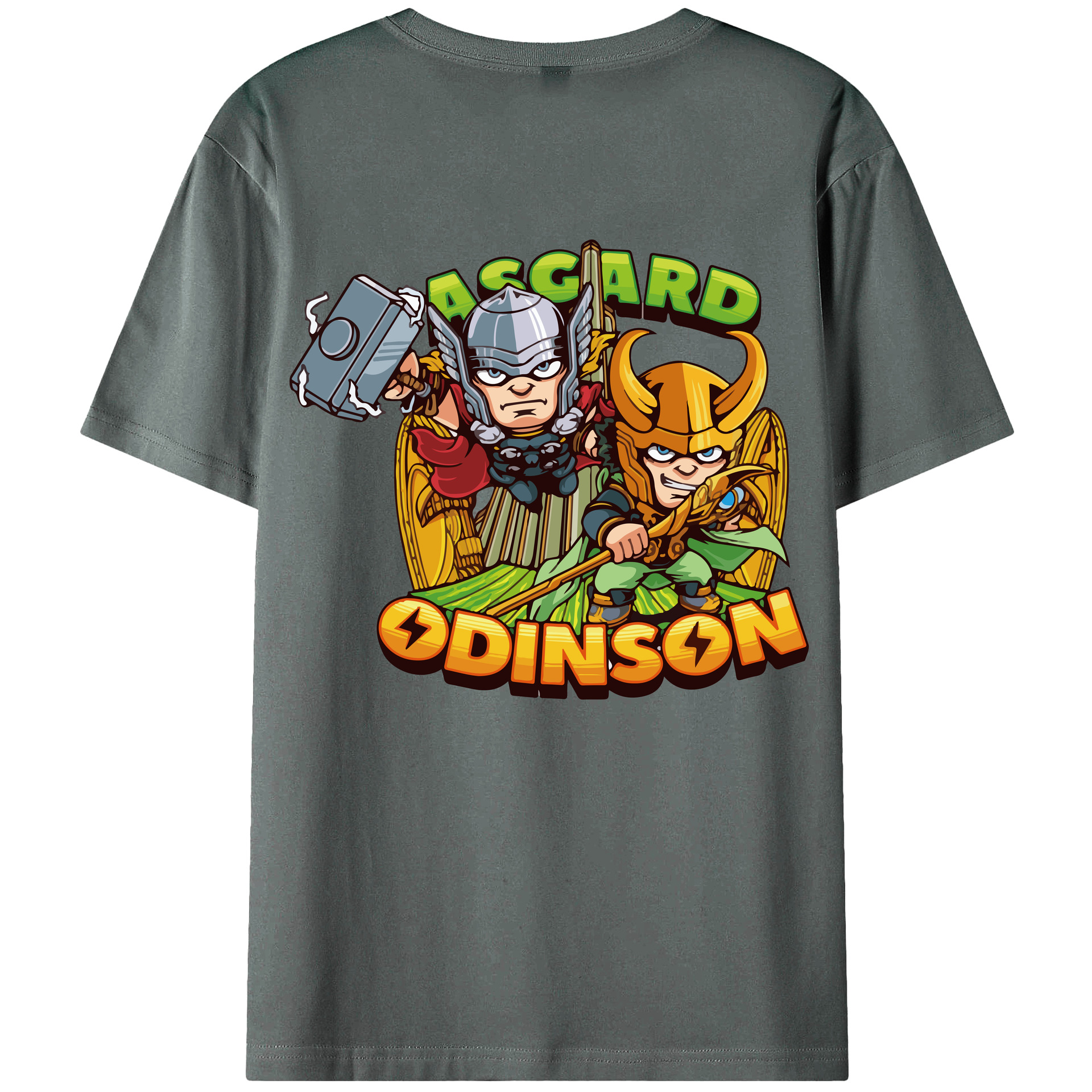 （画像用） アベンジャーズ The Avengers 綿100％ メンズ半袖Tシャツ（バックプリント） 通気性
